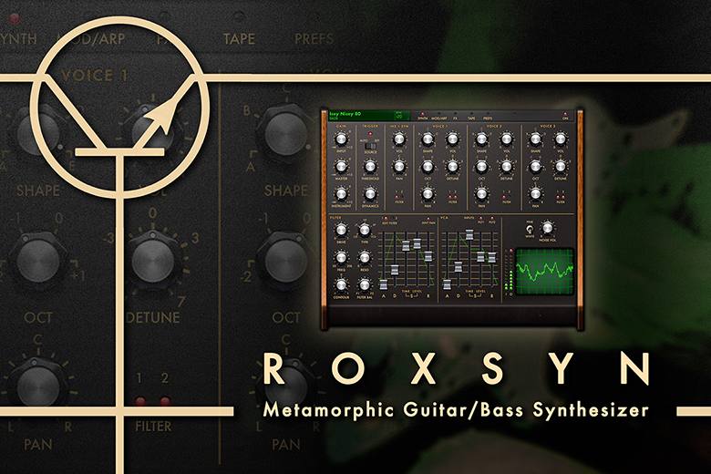 Roxsyn Guitar Synthesizer for iOS