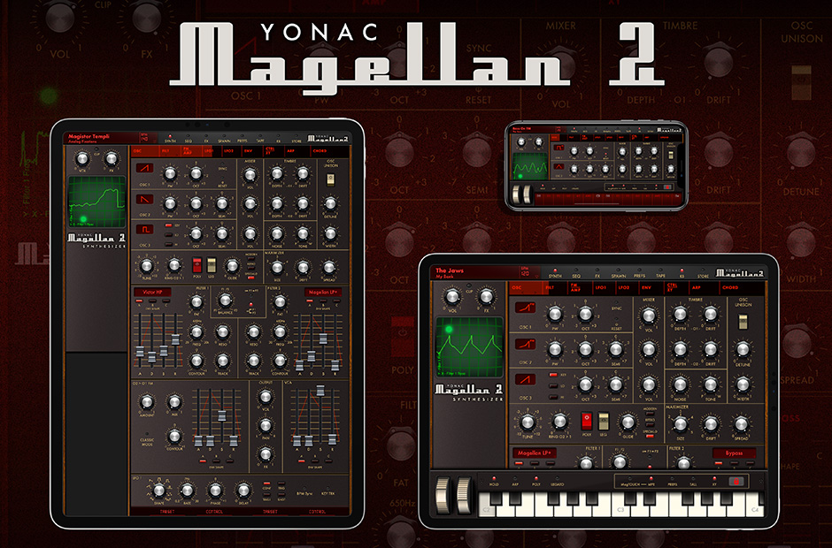 Magellan Synthesizer 2 for iOS and iPad OS